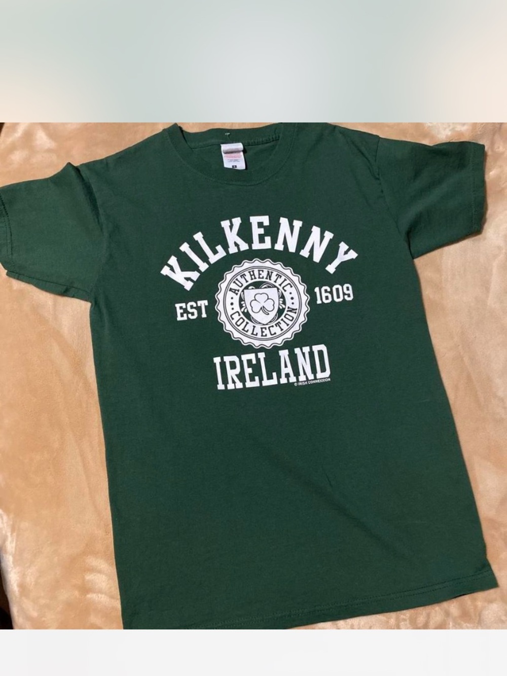 Ireland Green Short Sleeve Graphic Tee Sz S